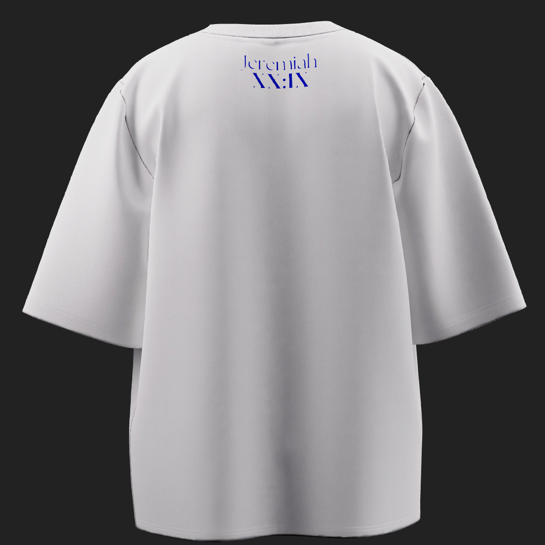 Just Like Fire Crop - Blue