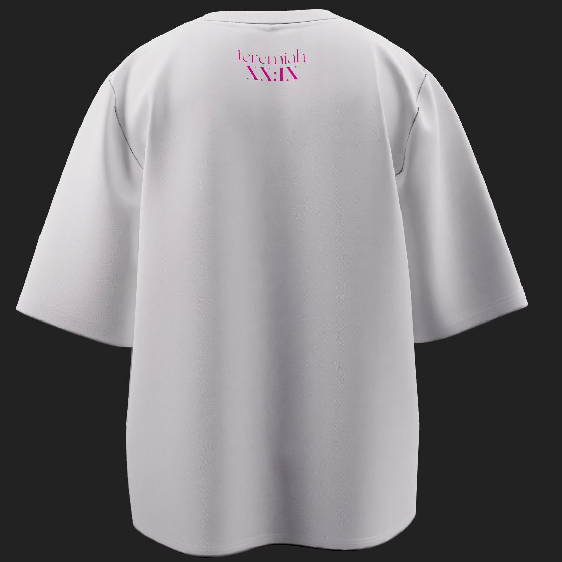 Just Like Fire Crop - Hot Pink